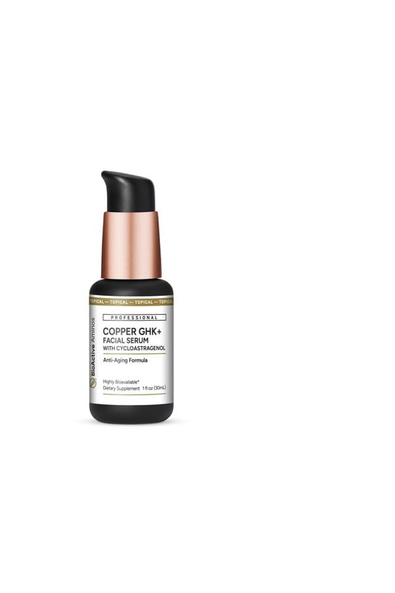 Copper GHK Plus Topical Peptide Facial Serum, Main, color, None