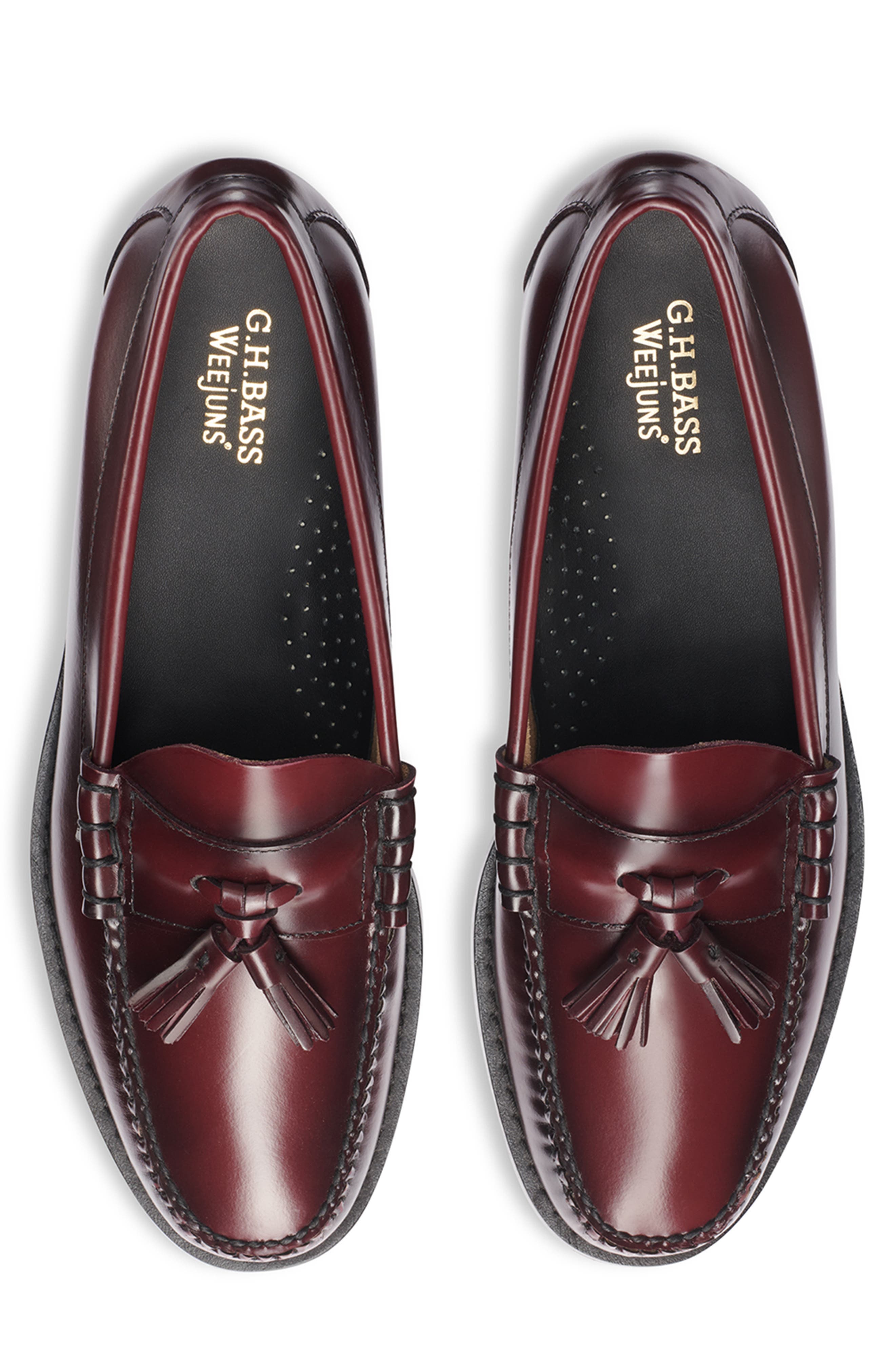 Lennox Tassel Weejun Loafer, Alternate, color, WINE
