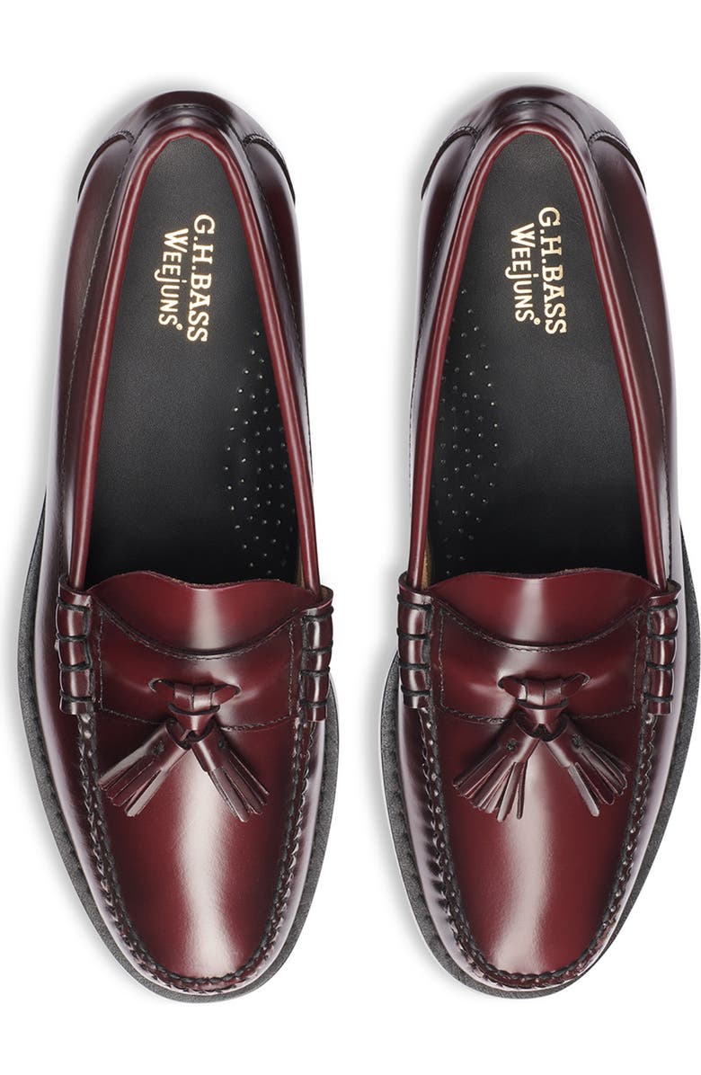 G.H.BASS Lennox Tassel Weejun Loafer, Alternate, color, Wine