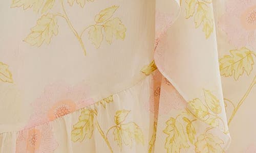 Free People Sunfaded Floral Maxi Tunic