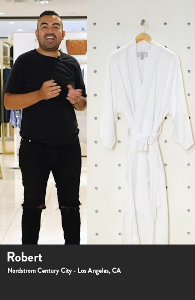 Panama Waffle Robe, sales video thumbnail