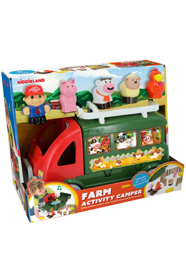 Farm Activity Camper Vehicle Playset, Alternate, color, Multicolored