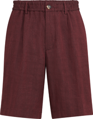 Brunello Cucinelli Chevron Bermuda shorts