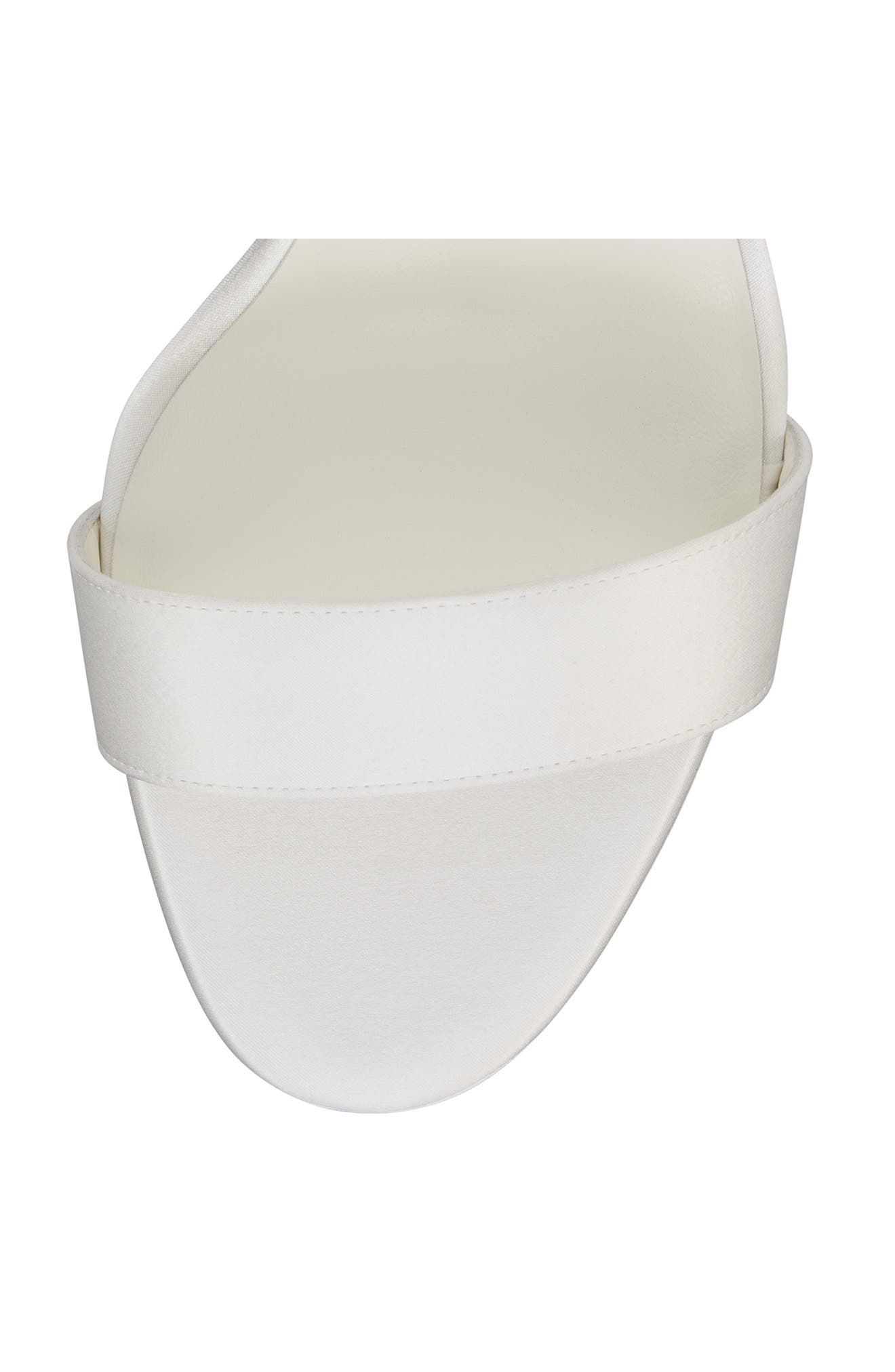 Christian Louboutin Miss Z Desert Sandal, Alternate, color, Ivory/ Snow