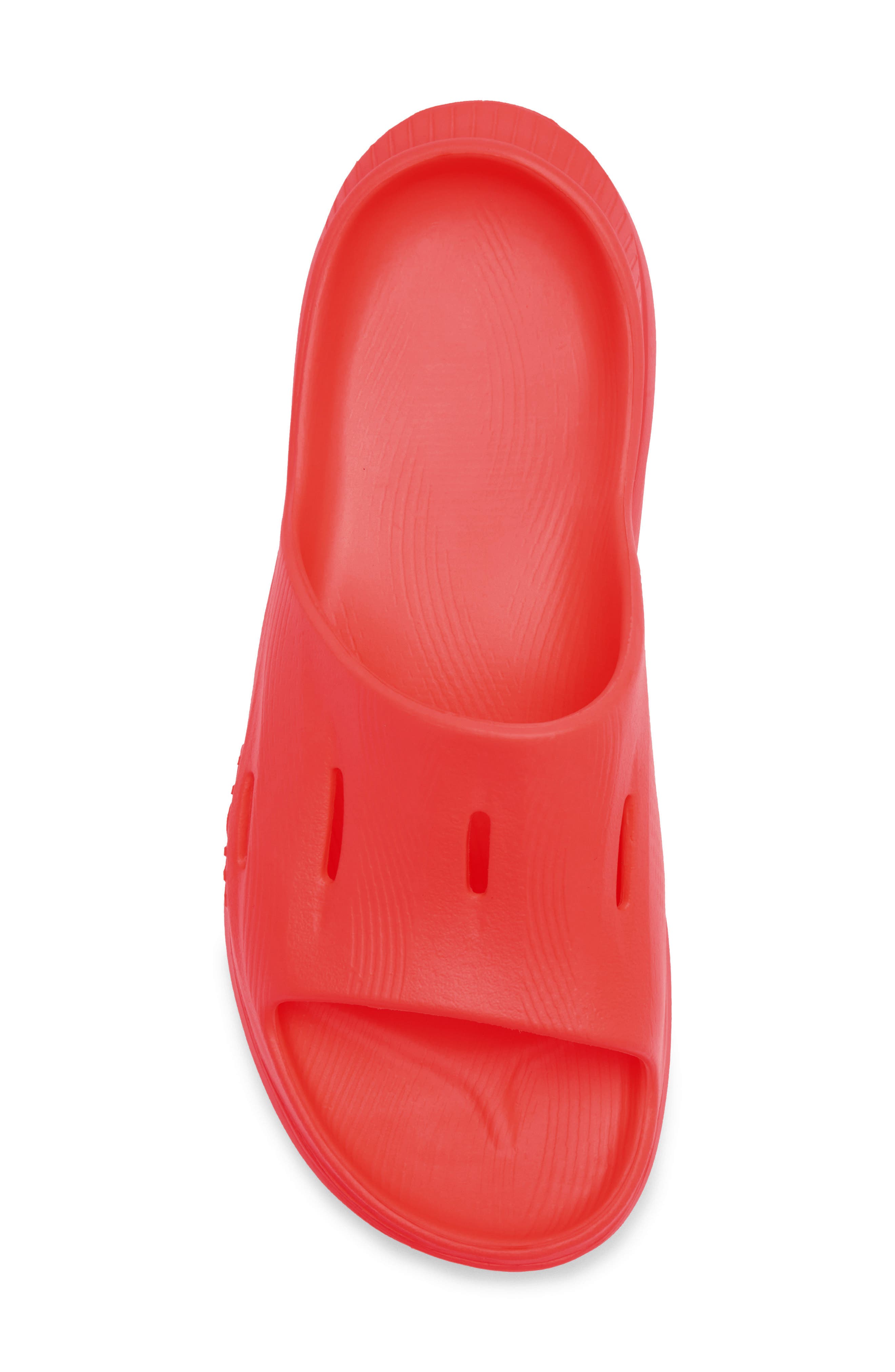 HOKA Ora Recovery Slide 3 Sandal, Alternate, color, Neon Flame / Neon Flame