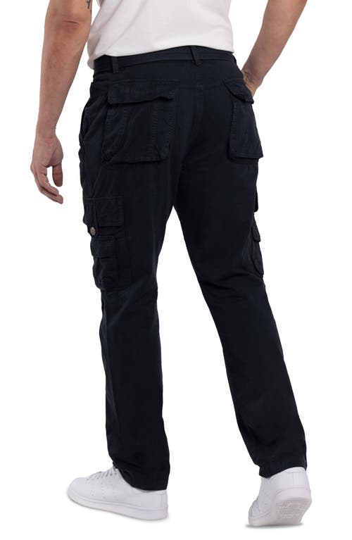 X-ray Xray Utility Cotton Cargo Pants In Navy