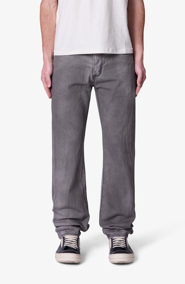 mnml Straight Leg Jeans, Main, color, Grey