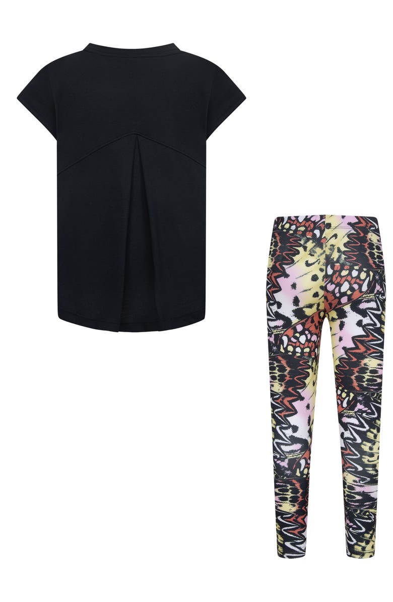 Nike Kids' Meta Morph Top & Leggings Set, Alternate, color, Adobe