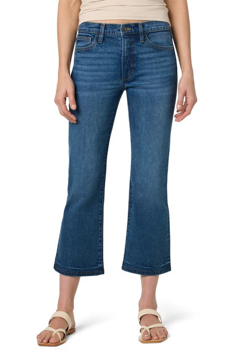 High Waist Crop Bootcut Jeans (Dakar)