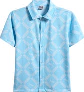 PUMA Kids' Club Pack Knit Button-Up Shirt