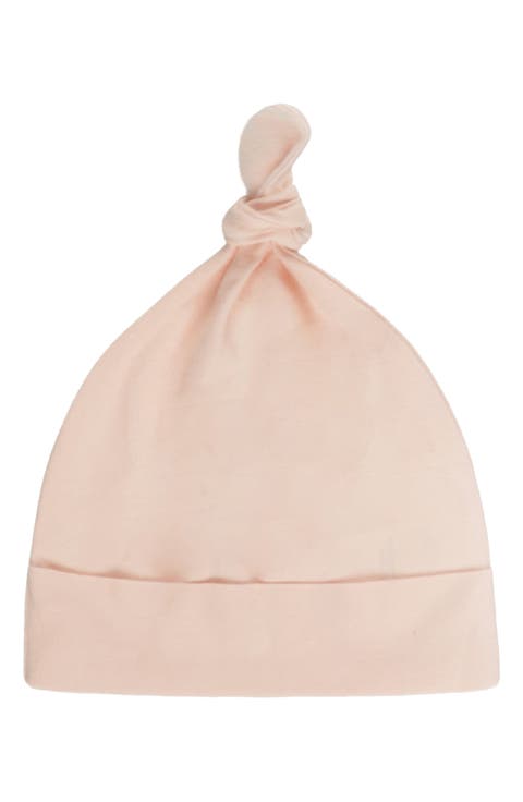 Knotted Stretch Organic Cotton Hat (Baby)