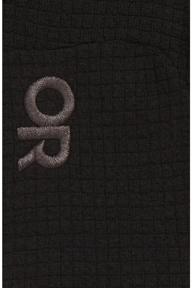 Women's Trail Mix Fleece Gloves, Alternate, color, BLACK
