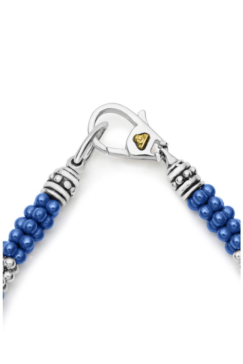 Blue Caviar Rope Bracelet, Alternate, color, ULTRAMARINE