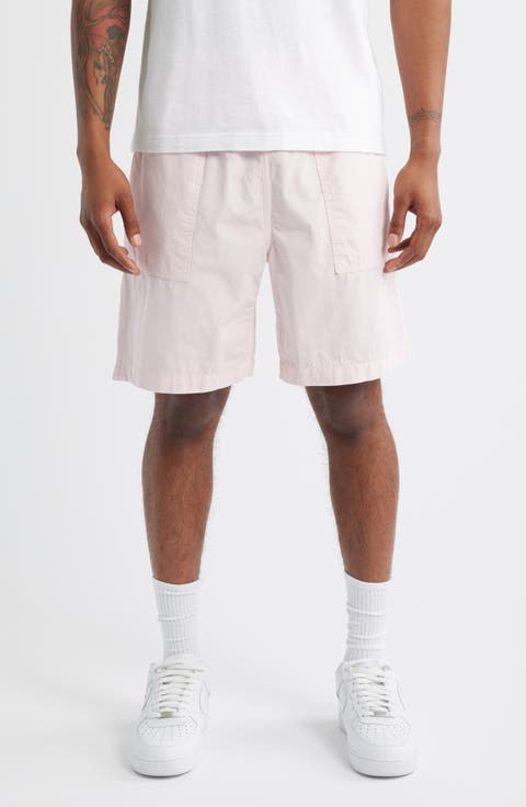 Organic Cotton Poplin Drawstring Chef Shorts