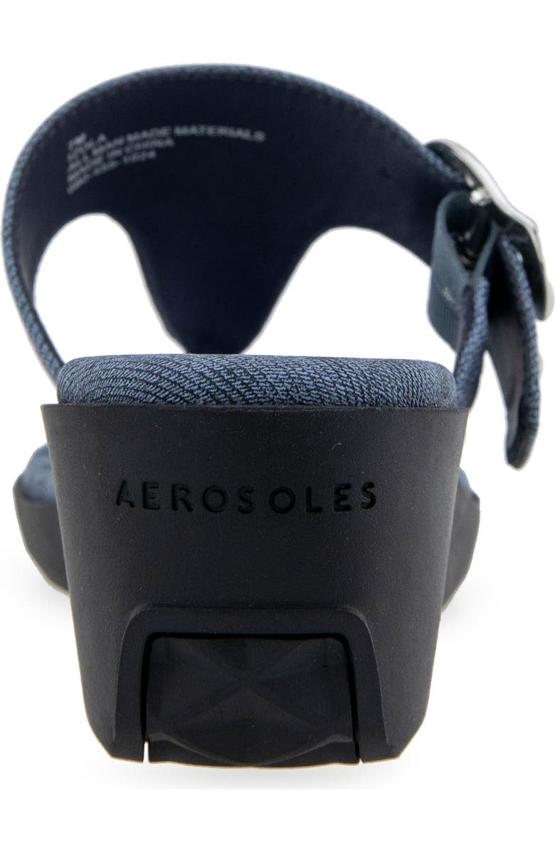 Aerosoles Izola Wedge Sandal, Alternate, color, Blue Jean Denim
