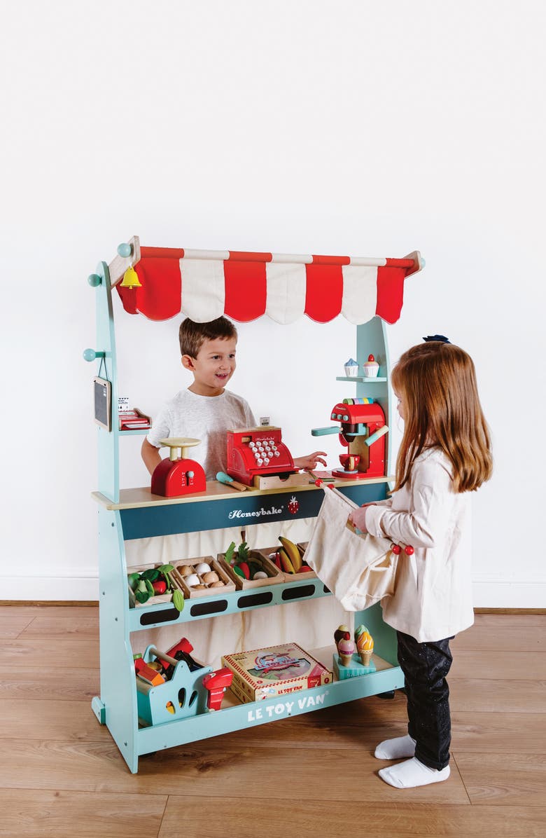Le Toy Van Shop & Café Playset, Alternate, color,