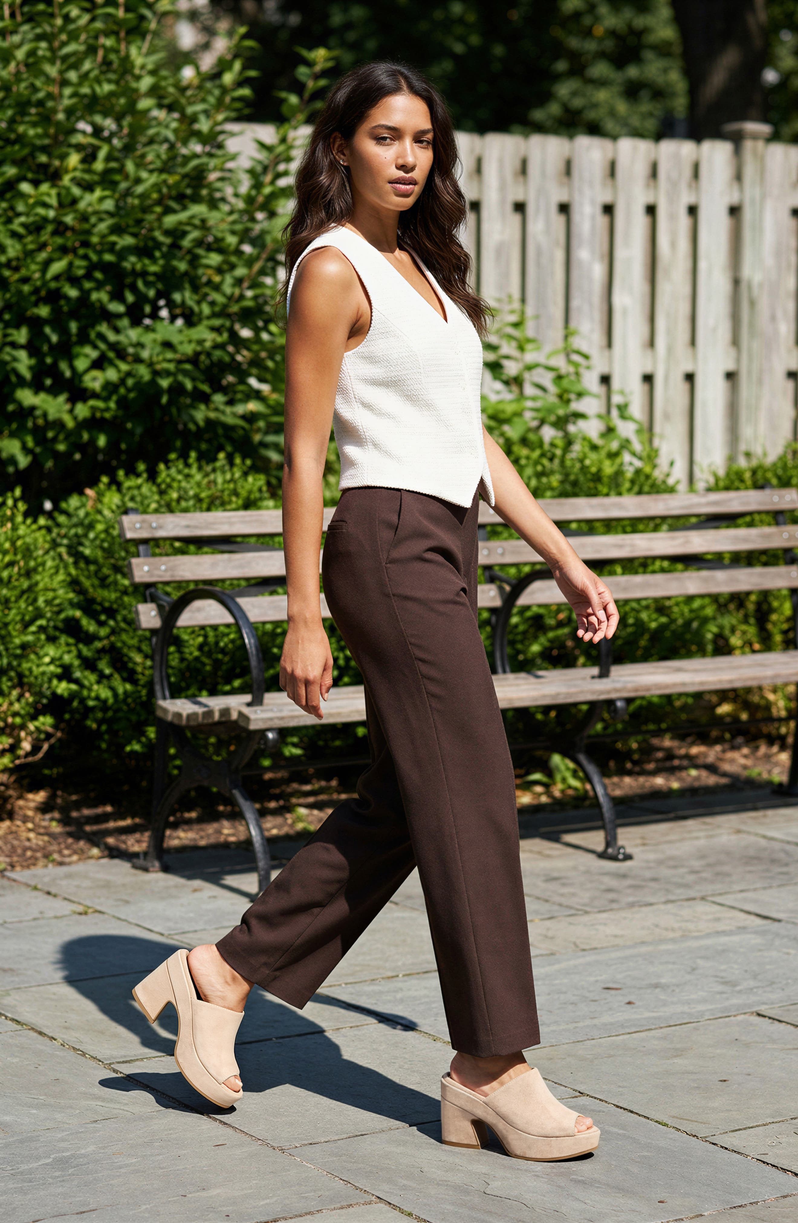 Melinda Waterprood Platform Slide Sandal - image 4