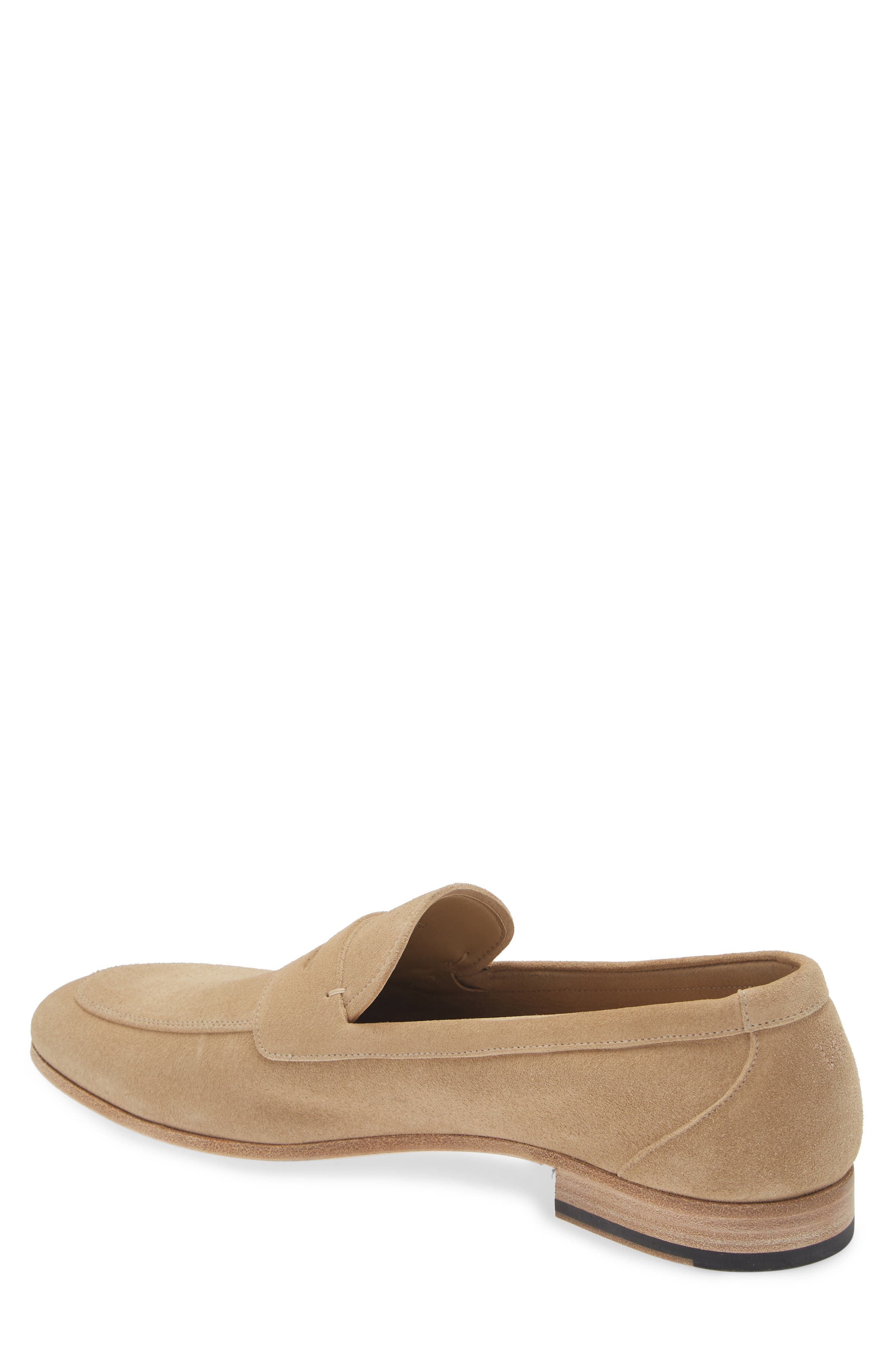 Animation Woogie Apron Toe Loafer, Alternate, color, BEIGE