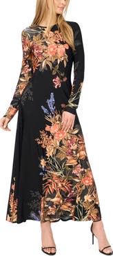 Ted Baker Millie Floral Jersey Maxi Dress