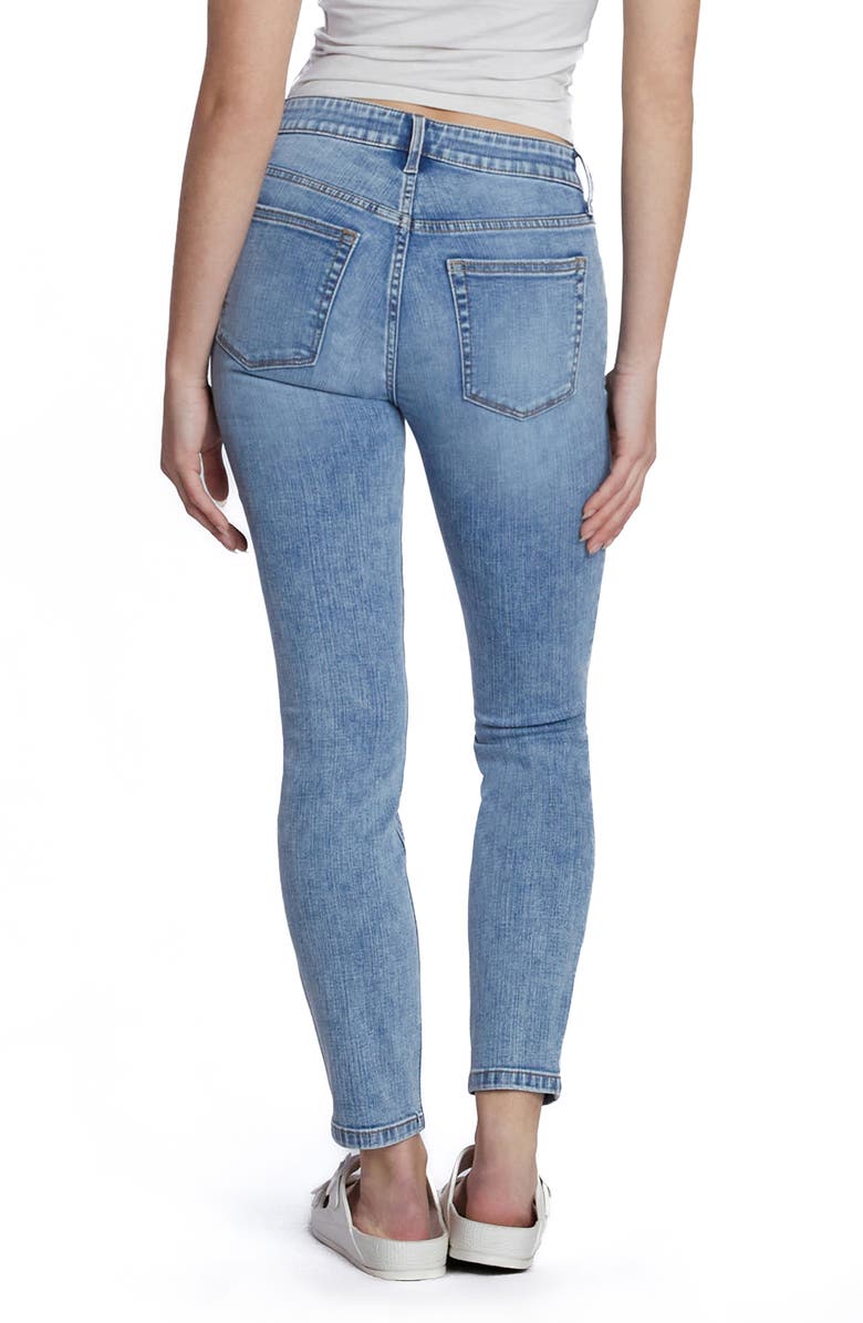 HINT OF BLU Kind Ankle Skinny Jeans, Alternate, color, Bubble Blue