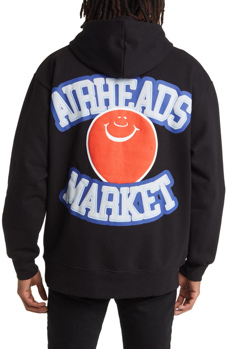 MARKET Airheads Flavor Blasted Puff Print Graphic Cotton Hoodie, Alternate, color, 