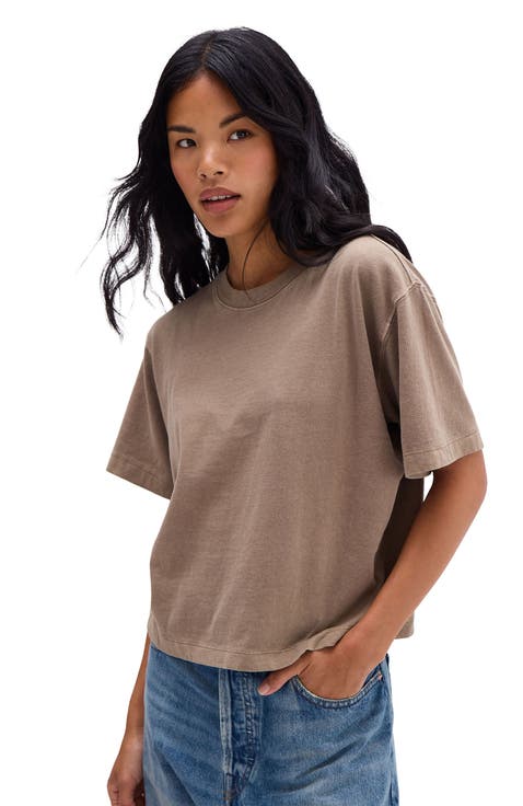 The Relaxed Crop Tee