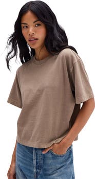 Richer Poorer The Relaxed Crop Tee