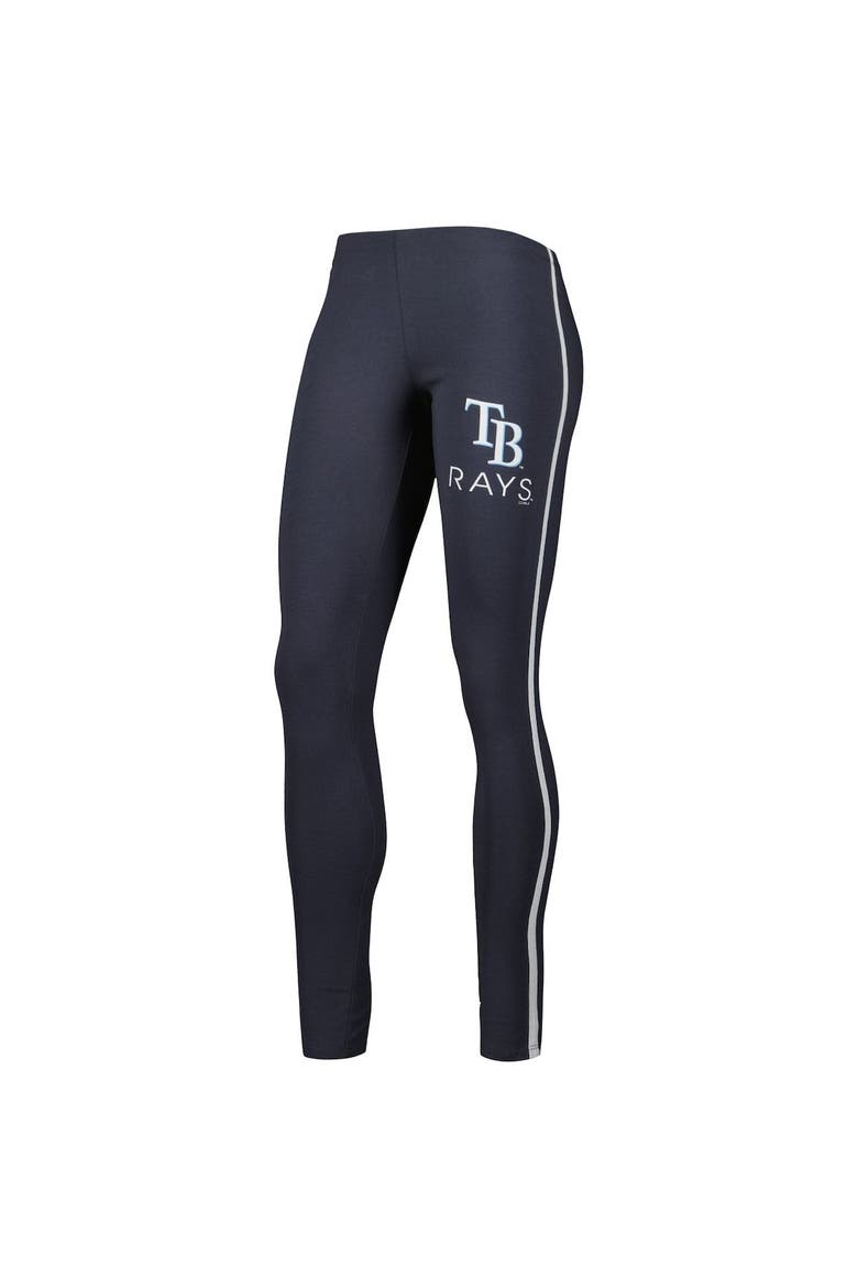 Women's Concepts Sport White/Charcoal Tampa Bay Rays Sonata T-Shirt & Leggings Sleep Set, Alternate, color, Charcoal