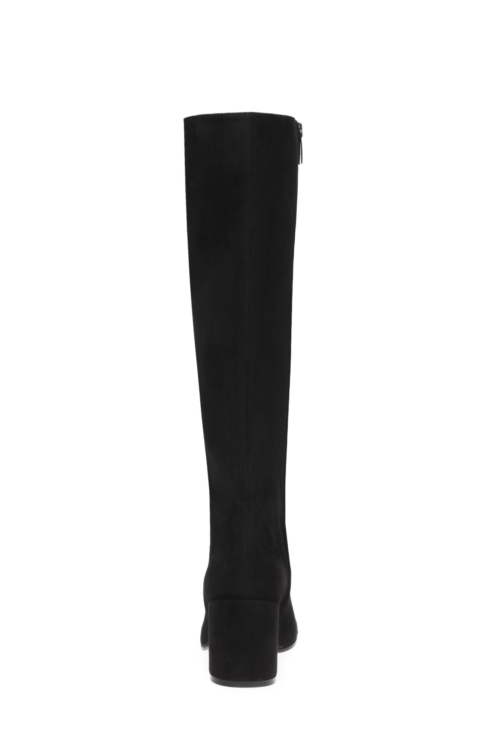 Joelle Boot, Alternate, color, Black Suede