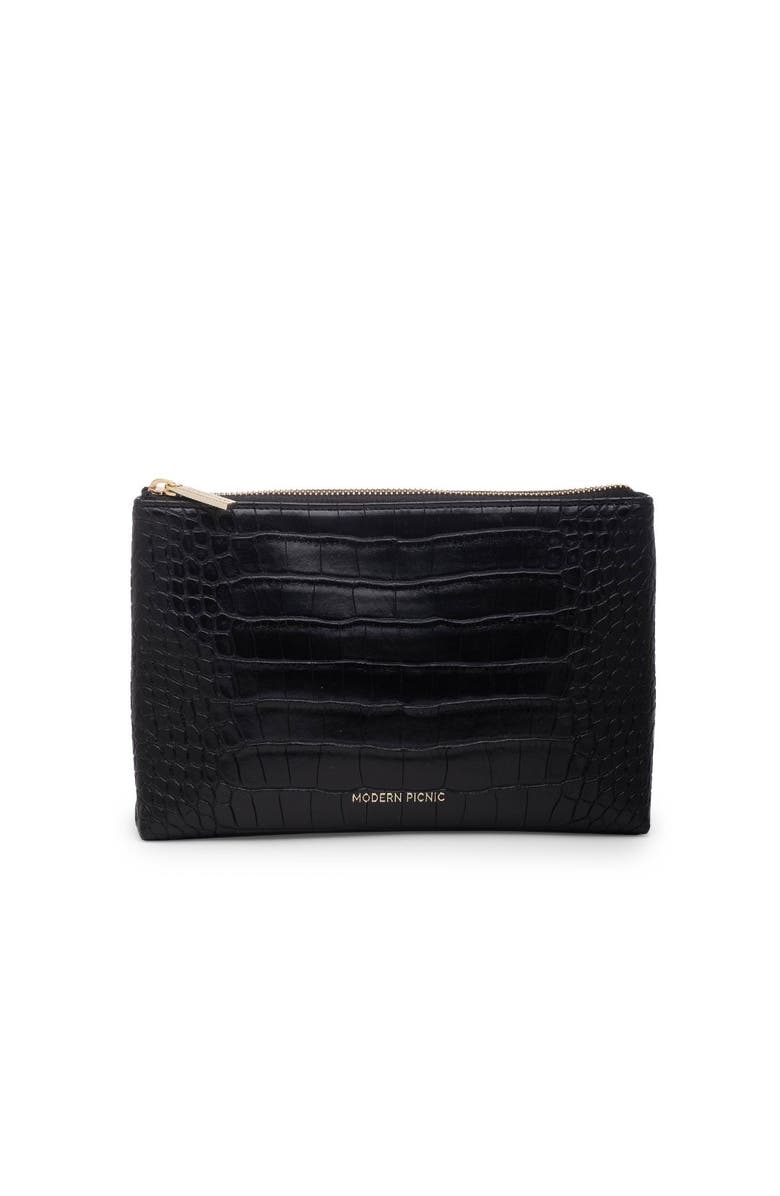 Modern Picnic THE SNACKER, Main, color, Black Croc