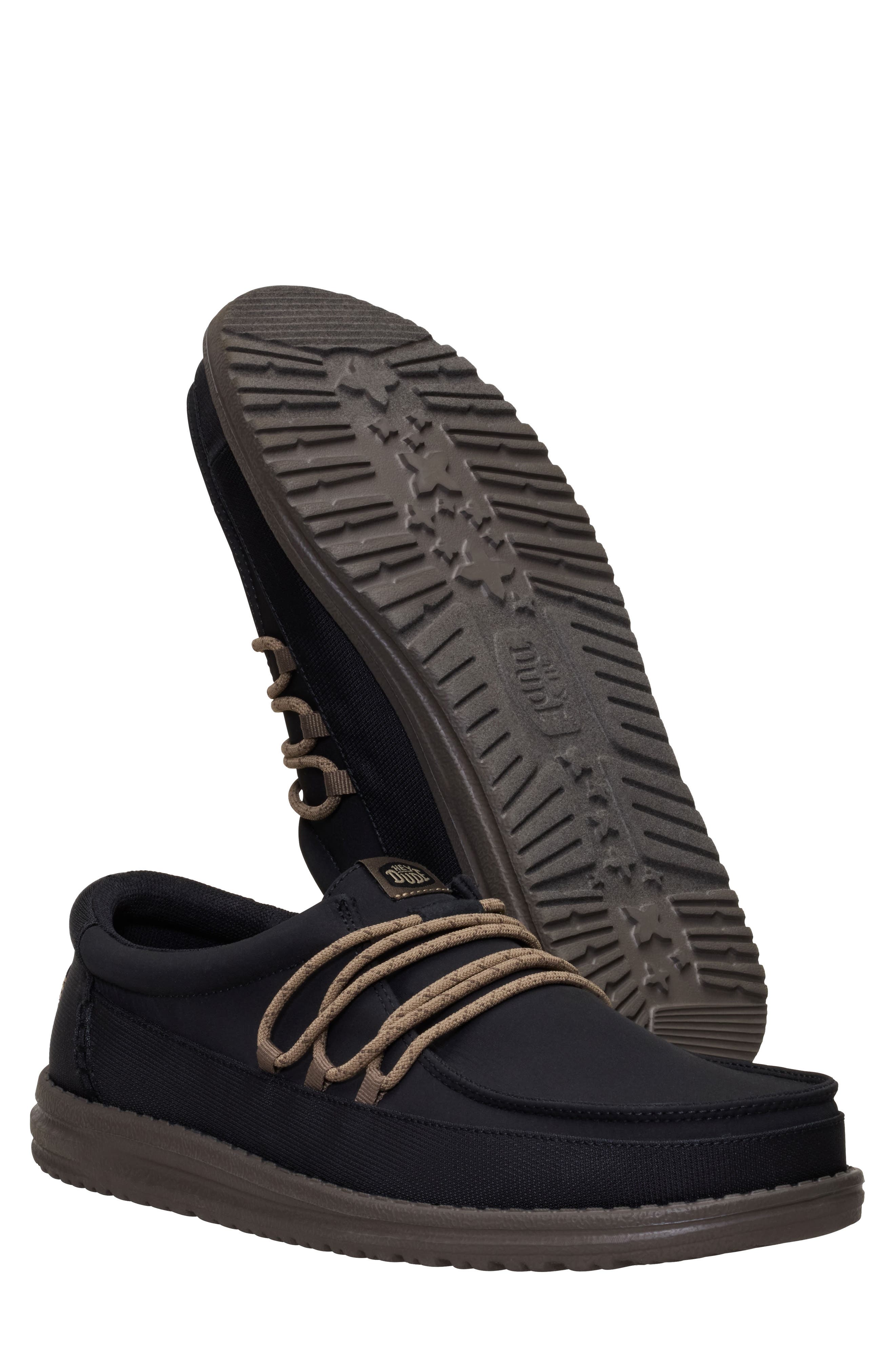 Hey Dude Wally Guard Slip-On, Alternate, color, Major Brown/ Multi