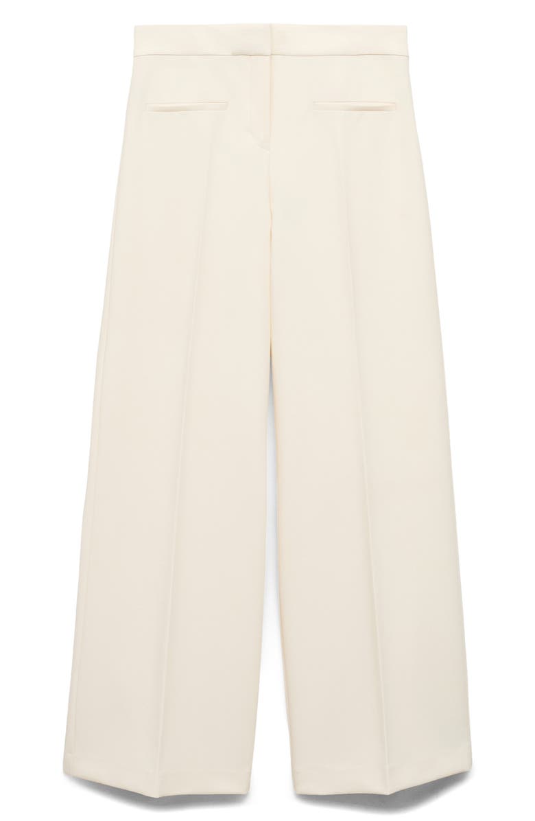 MANGO Wide Leg Suit Pants, Alternate, color, 