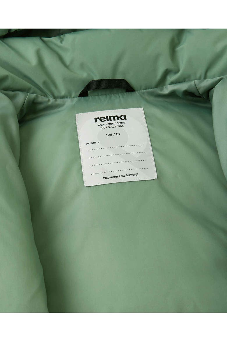 Paimio Down jacket, Alternate, color, Green Clay