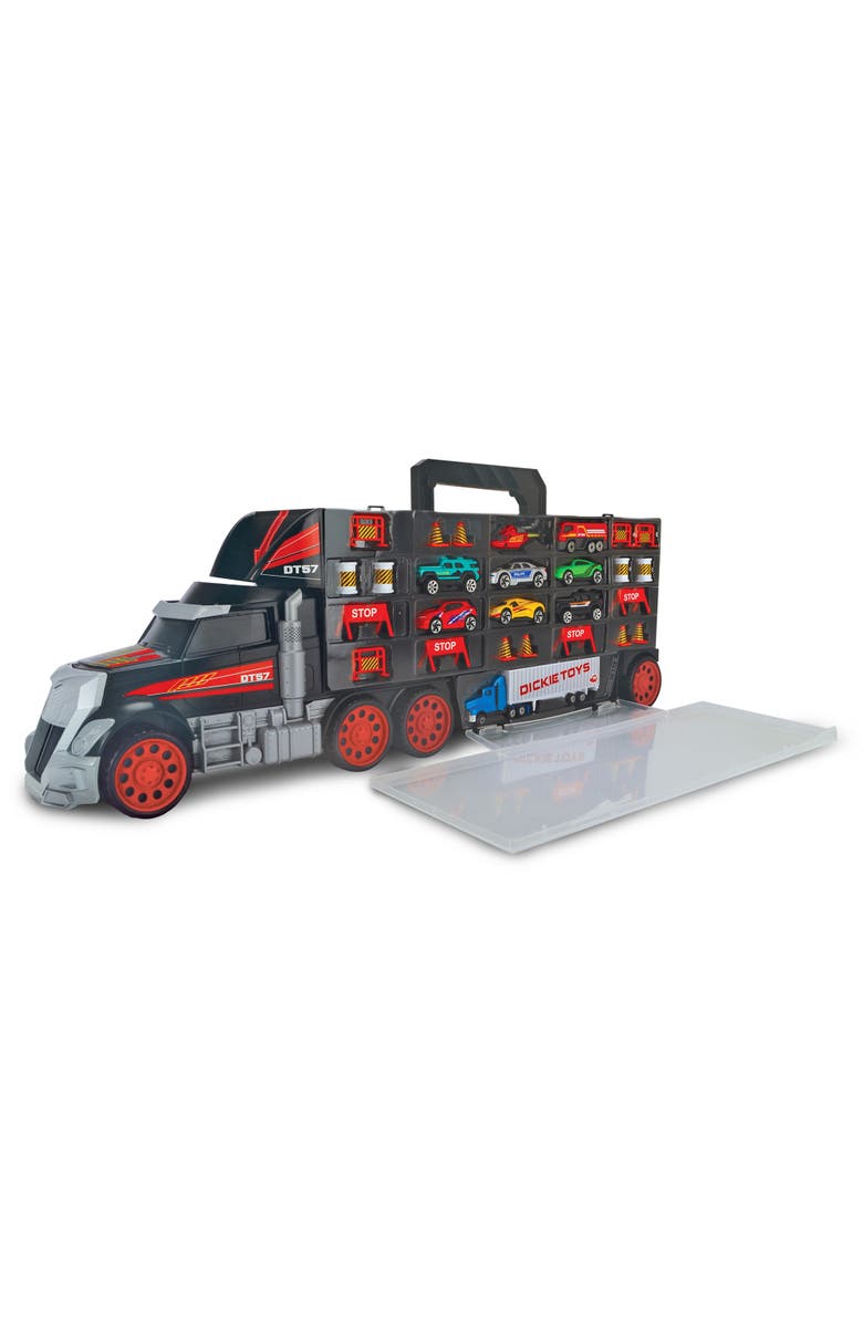 Dickie Toys HK Ltd Truck Carry Case Playset, Main, color, Multicolored