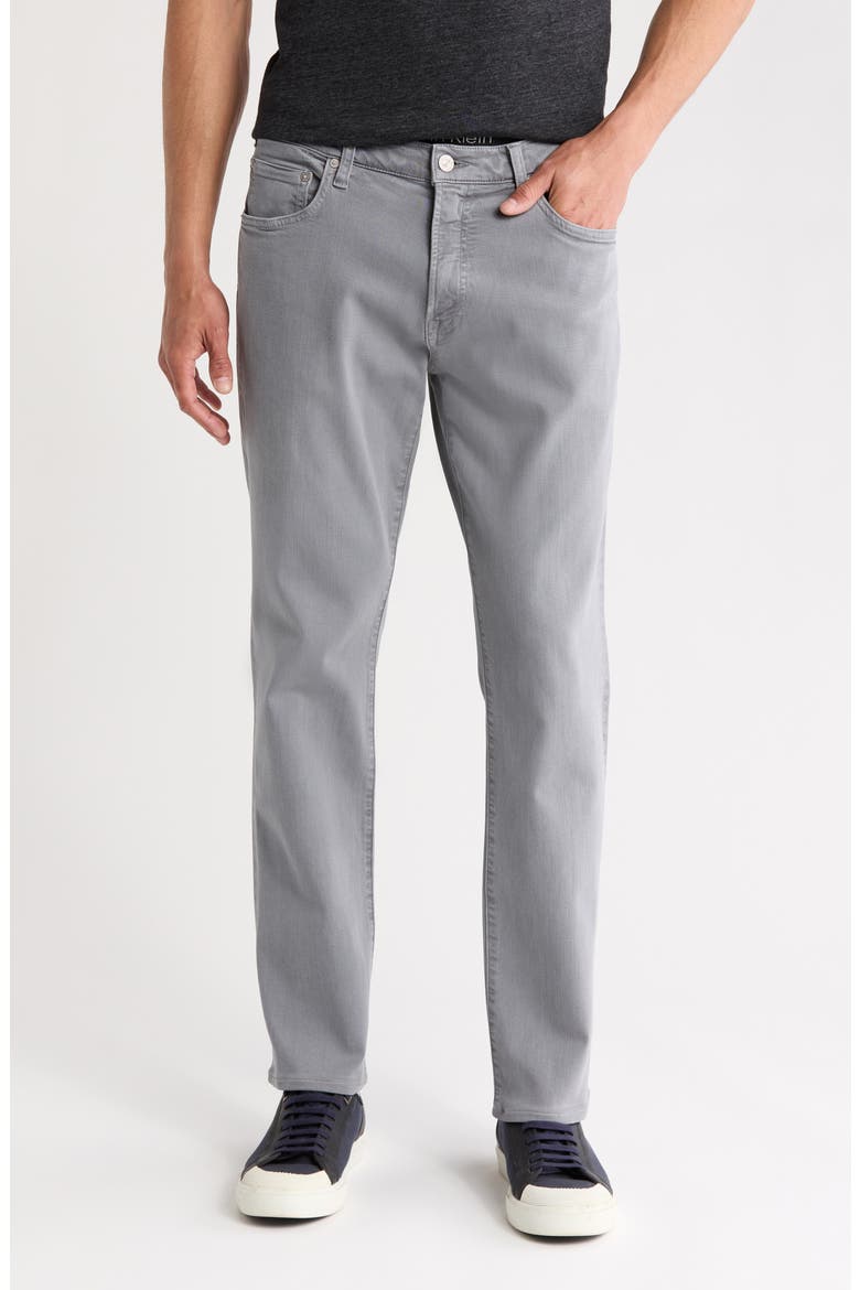 Gage Stretch Twill Pants, Main, color, HERON GREY