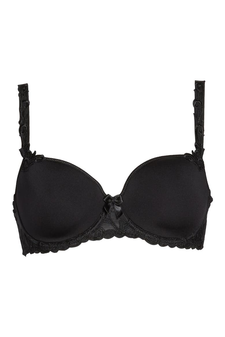 Andora 3D Molded Underwire Bra, Alternate, color, BLACK