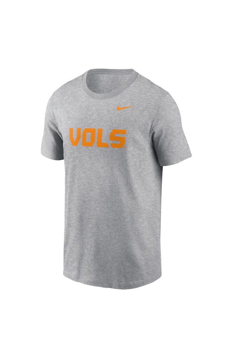 Nike Men's Nike Heather Gray Tennessee Volunteers Primetime Alternate Logo T-Shirt, Alternate, color, 