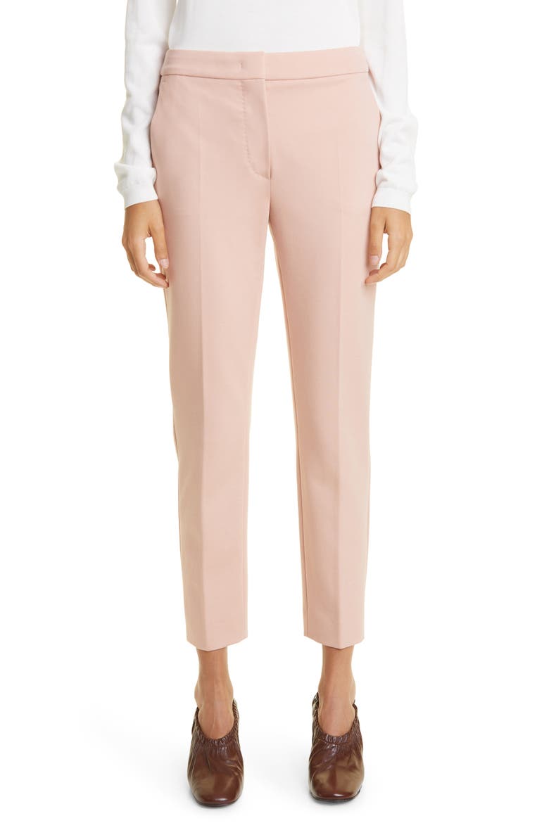 Pegno Slim Fit Jersey Ankle Pants, Main, color, PINK