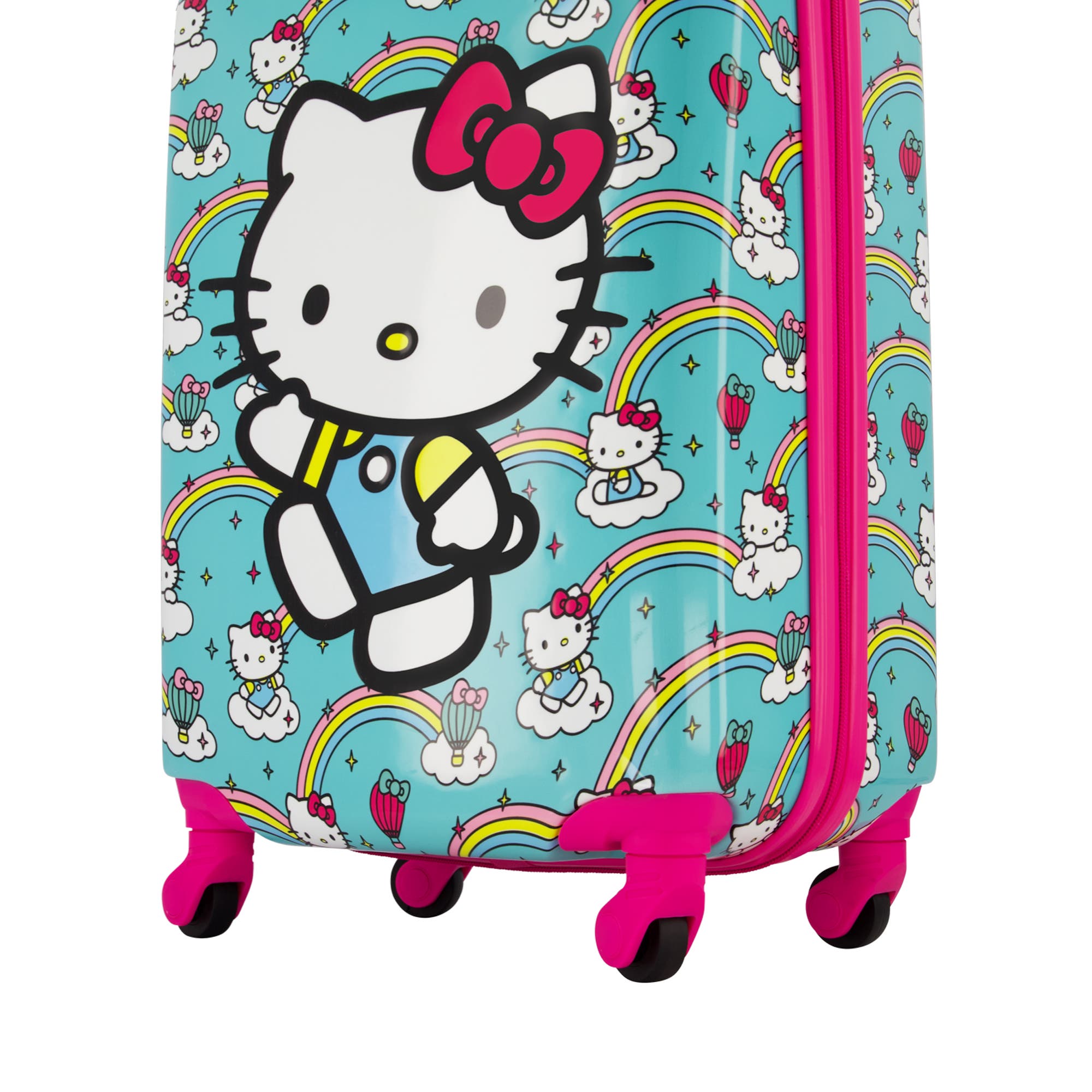 Ful Hello Kitty Rainbows Kids 21" Luggage, Alternate, color, Multi