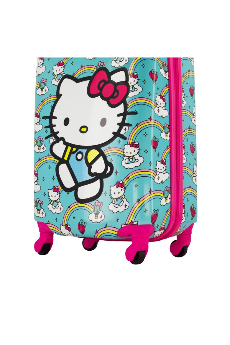 Hello Kitty Rainbows Kids 21" Luggage, Alternate, color, MULTI