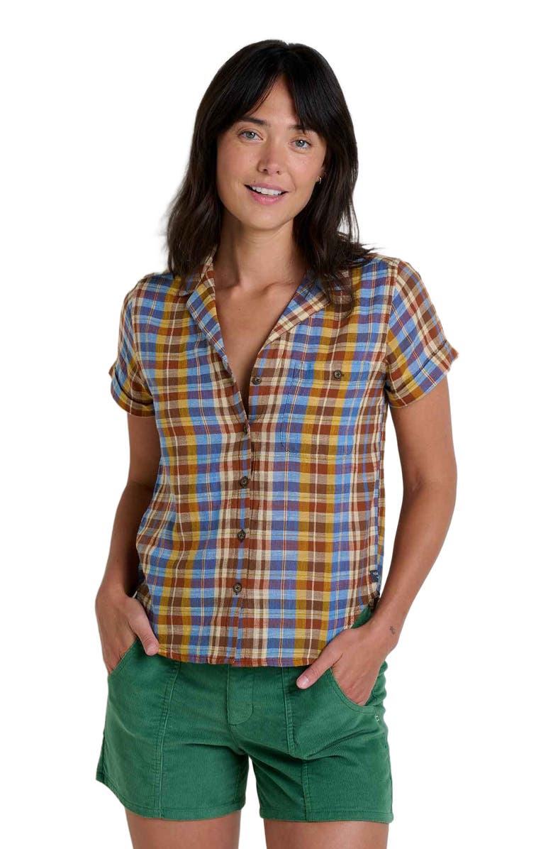 Toad & Co Camp Cove Short Sleeve Shirt, Main, color, 