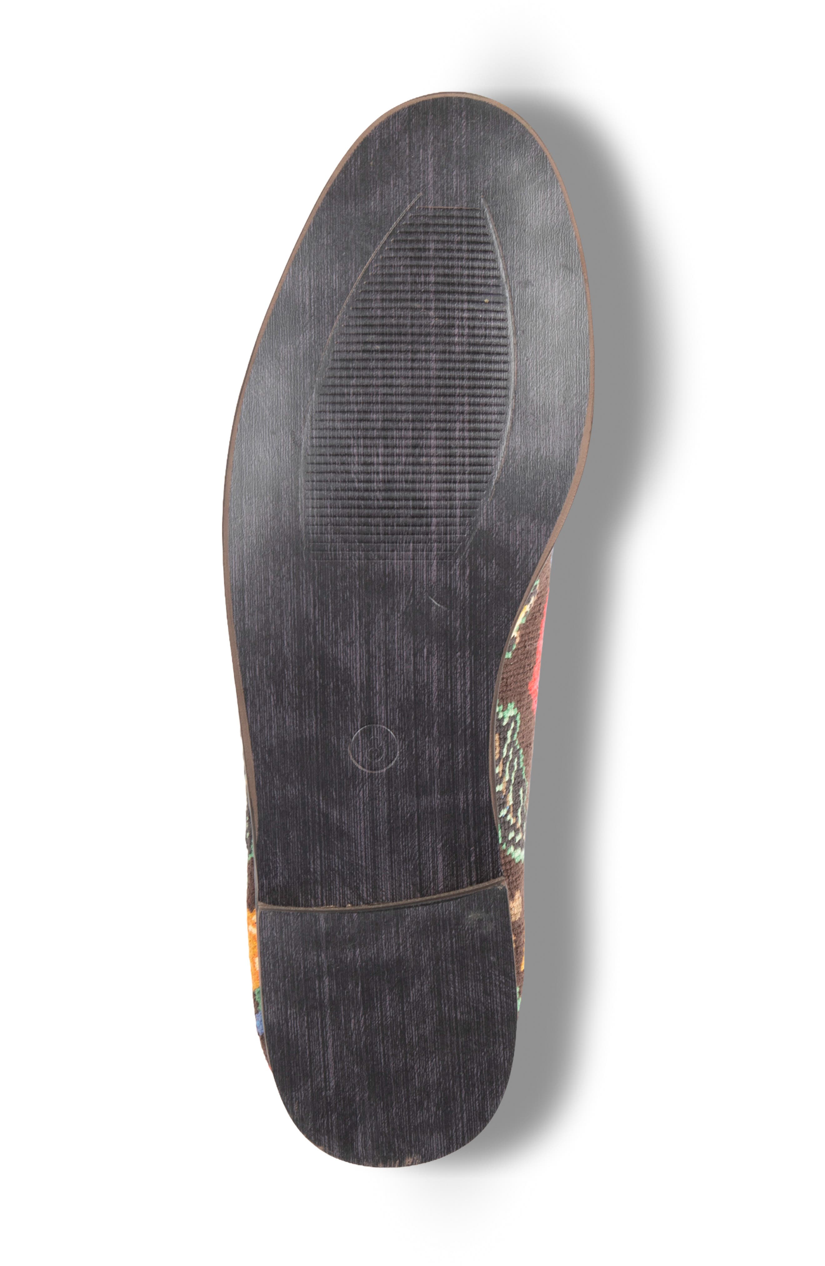 ByPaige Needlepoint Loafer, Alternate, color, Chocolate Brown