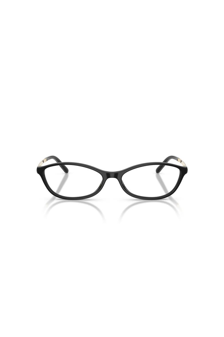 54mm Oval optical glasses, Alternate, color, Black
