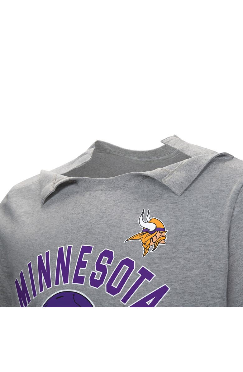 NFL Men's Gray Minnesota Vikings Tackle Adaptive T-Shirt, Alternate, color, Gray