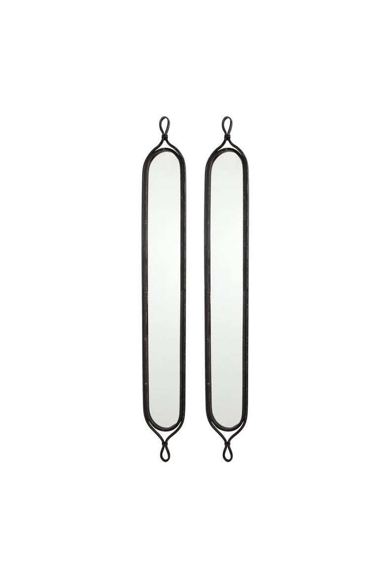 Tall Narrow Mirrors, Set Of 2, Main, color, Black