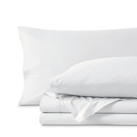 100% Organic Cotton Percale Cooling Sheet Set