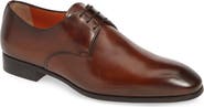 Santoni Induct Plain Toe Derby