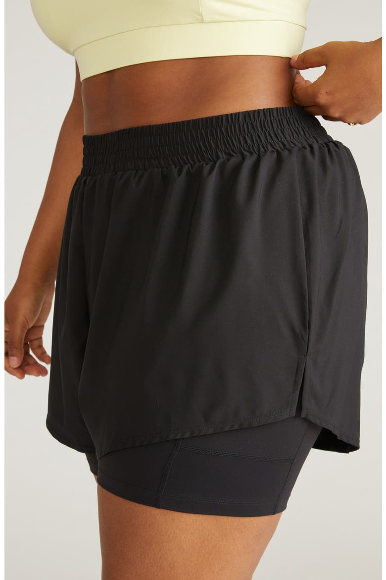 Active Shorts, Alternate, color, BLACK