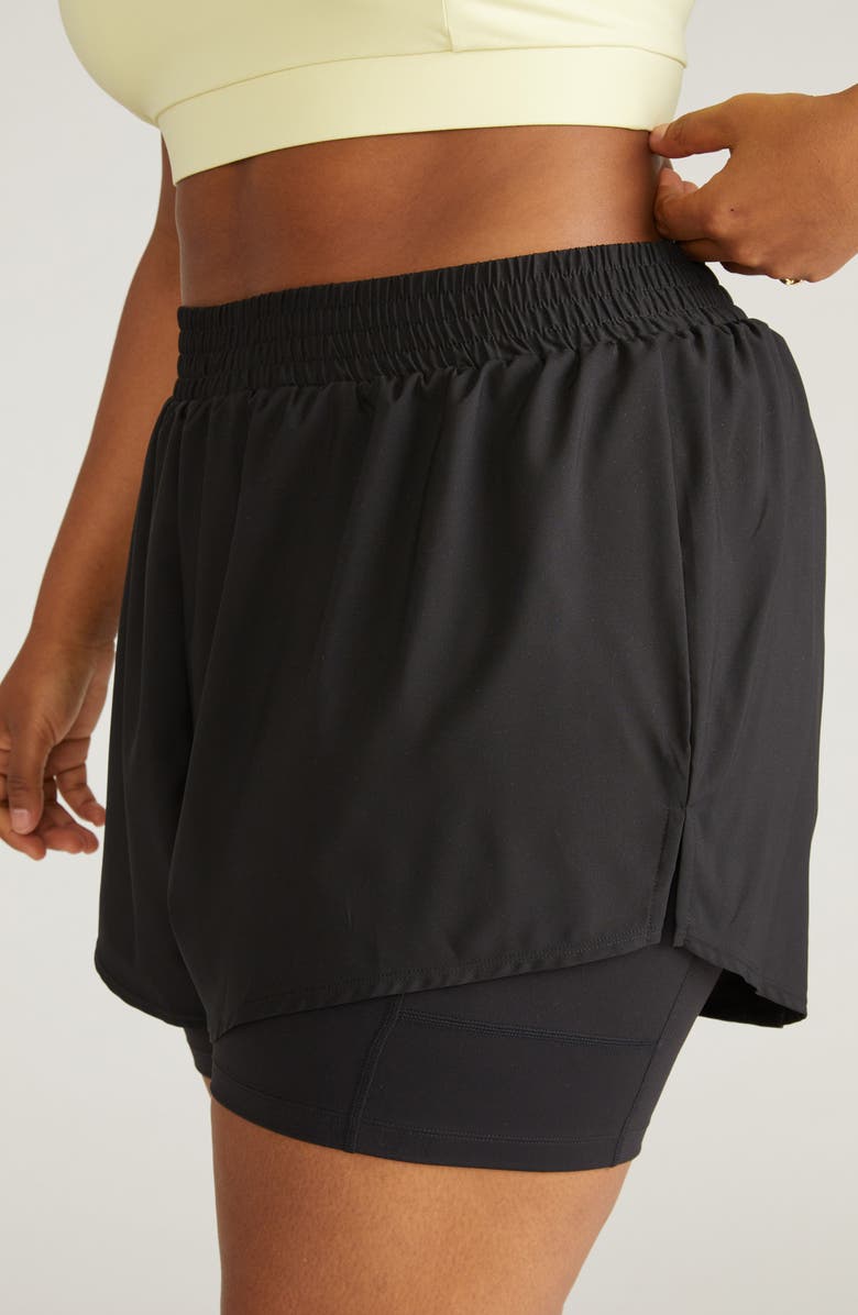 Universal Standard Active Shorts, Alternate, color, 
