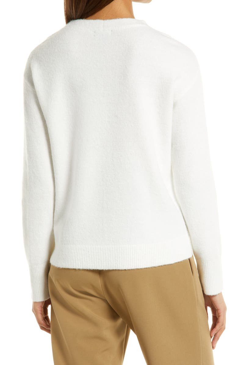Halogen<sup>®</sup> V-Neck Sweater, Alternate, color, 